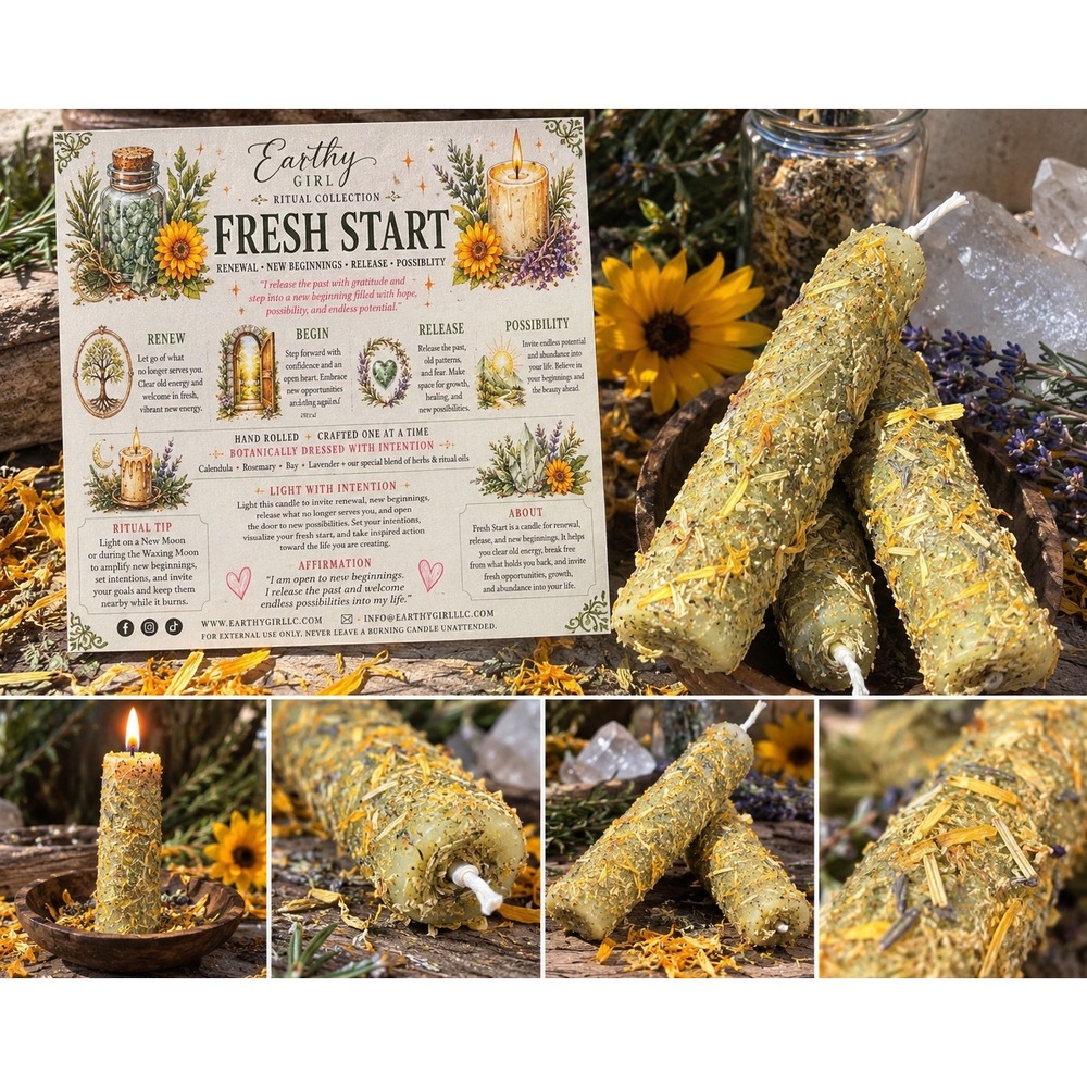 Fresh Start Ritual Candle
